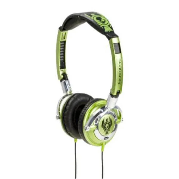 Skullcandy Lowrider 09 Headphones (Green/Black) Image 1