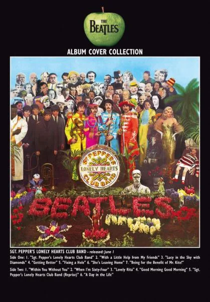 Sgt Pepper Album Greeting Card Image 1