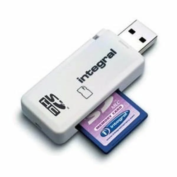 Integral 2GB SD Card with SD SDHC Card Reader Image 1