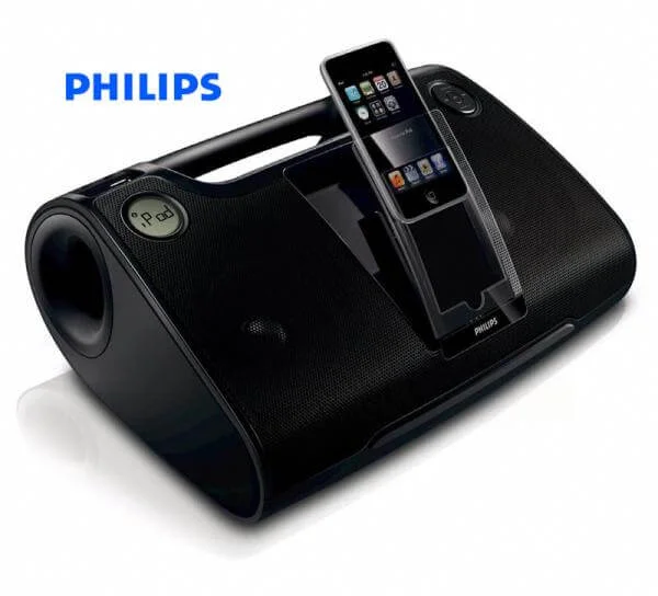 Philips DC185 Docking Entertainment System with FM Radio Image 1