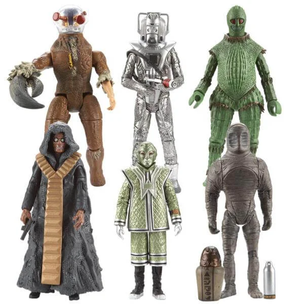 Doctor Who: Classic Figures Wave #2 6 Figure Collection Image 1