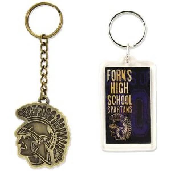 Twilight New Moon Key Chain Set - Forks High Image 1