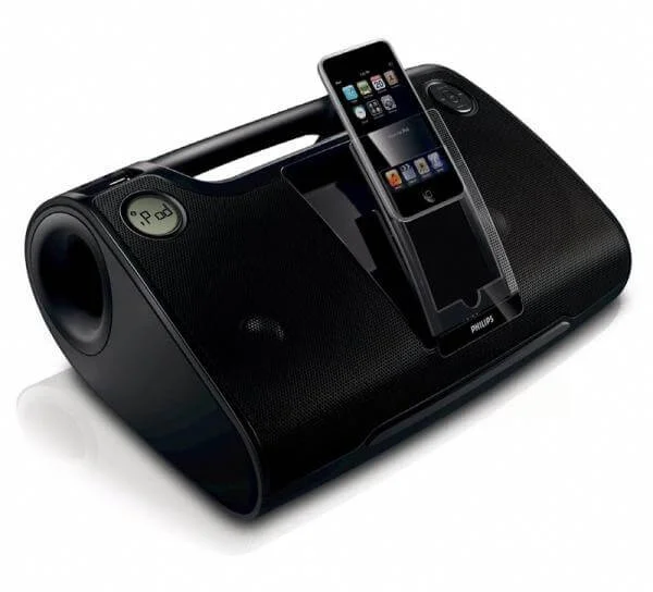 Philips DC185 iPod Docking Station with FM and USB Image 1