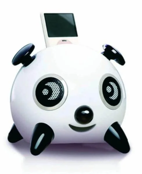 Amethyst iPanda iPod Speaker Dock Image 1