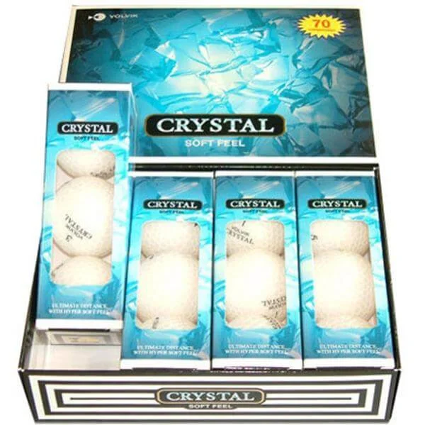 Volvik Crystal Golf Balls 12 Pack Image 1