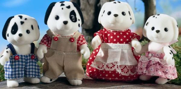 Sylvanian Family: Dalmatian family Image 1