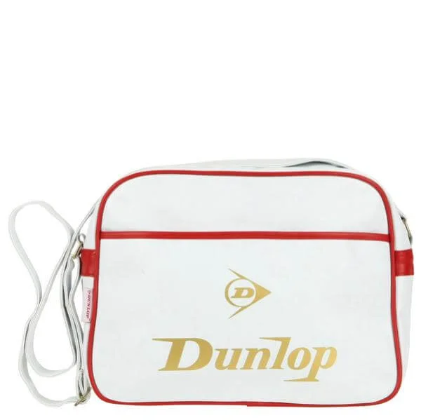 Dunlop classic east-west messenger bag - White-Red Image 1