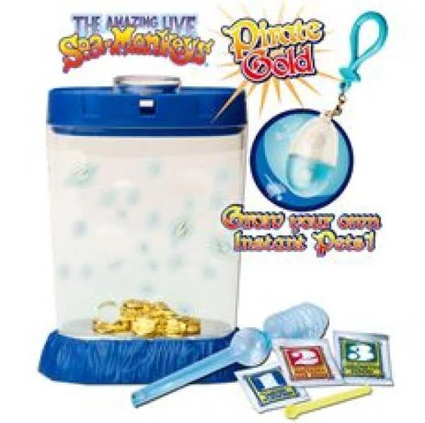 Sea Monkeys Deluxe Gift Set Pirate Gold Image 1