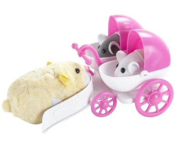 Go Go Pets: Baby Hamster Stroller Image 1