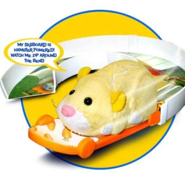 Zhu Zhu Pets Hamster Playset - Skateboard and U-Turn Tube Image 1