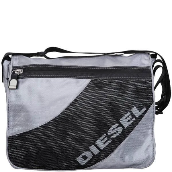 Diesel logo messenger bag Image 1