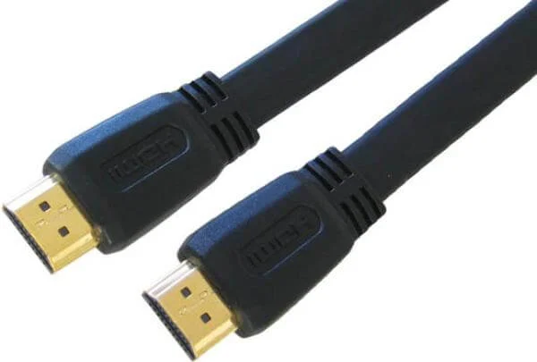 BEST Gold Flat HDMI A Male - A Male 2 Mtr (CDLHD-002) Image 1