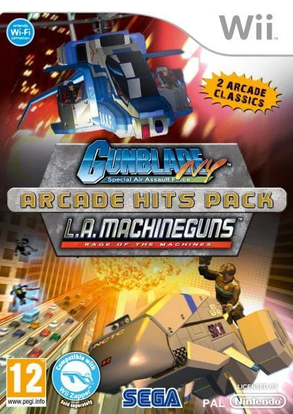 Gunblade NY & LA Machineguns: Arcade Image 1