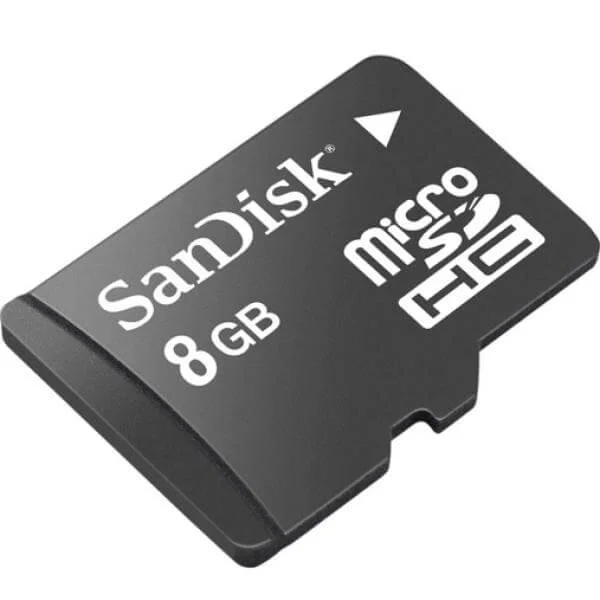 SanDisk 8GB MicroSD Card Image 1