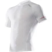 2XU Men's Compresion Top Short Sleeved - White - S - White Image 1