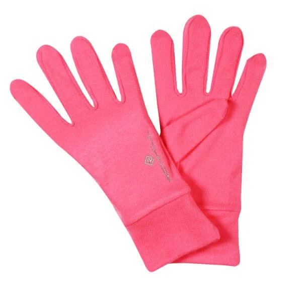 RonHill Lite Running Gloves - Pink - S - Pink Image 1