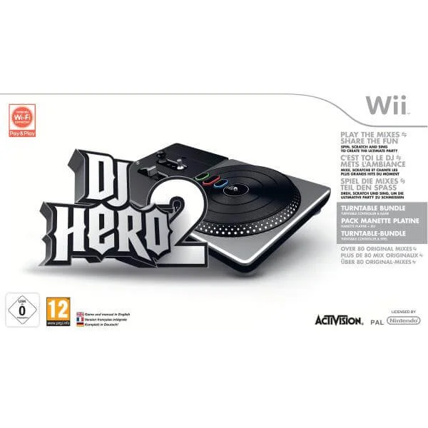 DJ Hero 2 Bundle (Includes Turntable Controller) Image 1