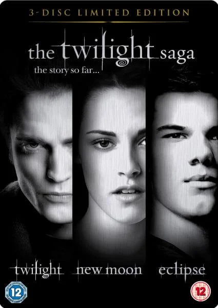 The Twilight Saga: Triple Pack Limited Edition Steelbook Image 1