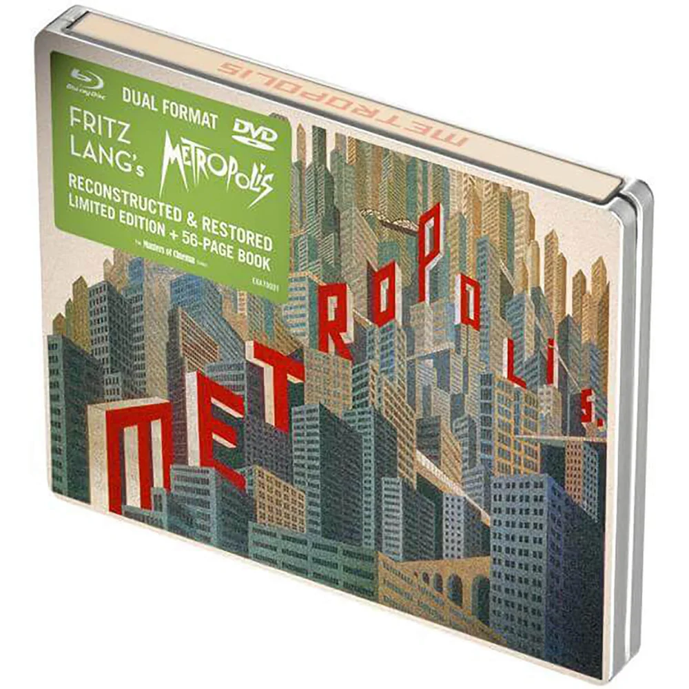 Metropolis: Limited Edition Steelbook Dual Format (DVD and Blu-Ray) Image 1