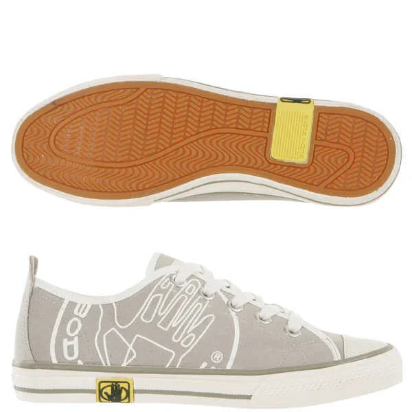Body Glove Women's Lifestyle Sympathy Canvas Pump - Grey/White - 3 - Grey/White Image 1