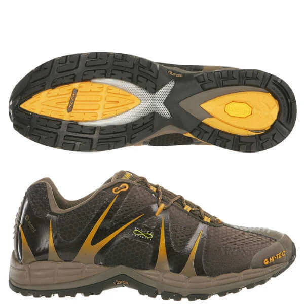 Hi-Tec V-Lite Infinity eVent Men's Trail Running Shoe - Olive/Taupe - 7 Image 1