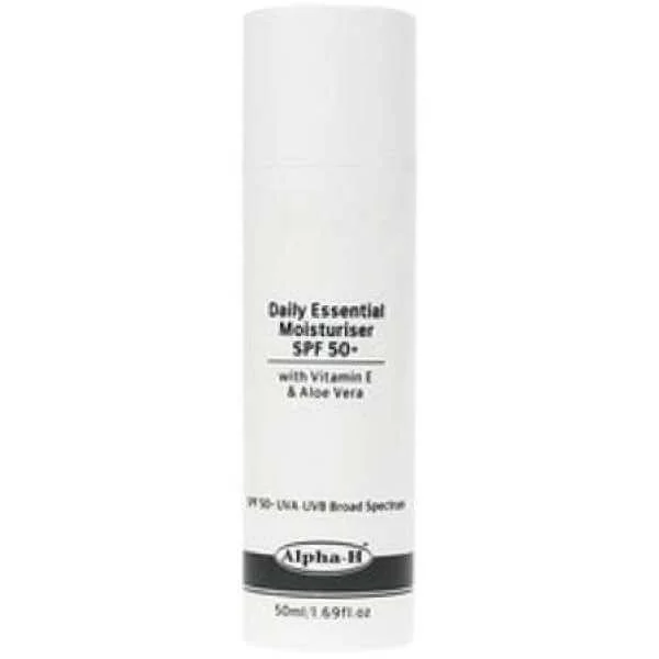 Alpha H Daily Essential Moisturiser SPF 50+ 50ml Image 1