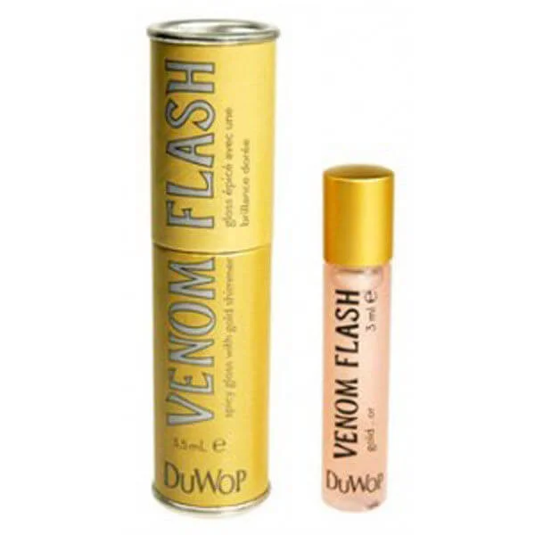 DuWop Lip Venom Flash Gold - .15oz Image 1