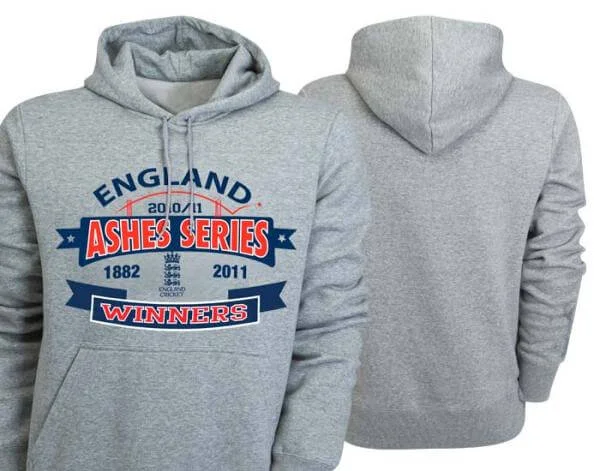 Ashes Winners Hoody - Grey Marl - S - Grey Marl Image 1