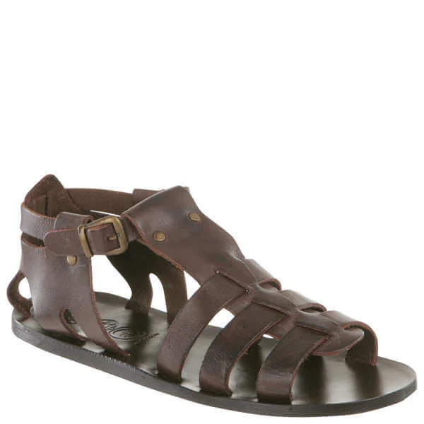 H Shoes by Hudson Men's Pontius Shoes - Brown - 7 - Brown Image 1