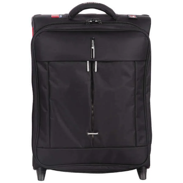 Delsey Fiber Lite 55Cm Slim Cabin Trolley Case - Black Image 1