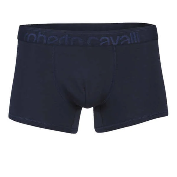 Roberto Cavalli Men's Branded Boxer - Blue - XS - Blue Image 1