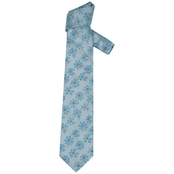 Hugo Boss Men's Tie Bt93 11109 - Baby Blue Image 1