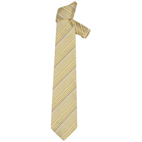 Hugo Boss Men's Tie Bt93 11007 - Yellow Image 1