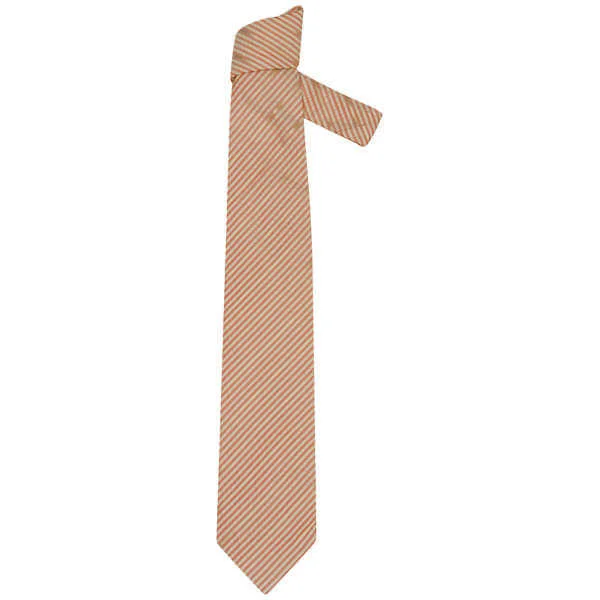 Hugo Boss Men's Tie Bt93 11141 - Coral Image 1