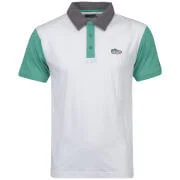 Dunlop Greenflash Men's Boyd Contrast Polo - White - S - White Image 1