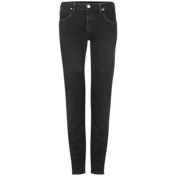Lee Women's Scarlett Skinny Deluxe Stretch Jeans - Inky Black - 26/33 - Black Image 1