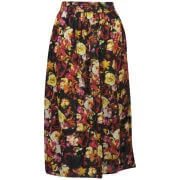 Motel Women's Mandy Cherry Blossom Midi Skirt - Cherry Blossom - XS Image 1