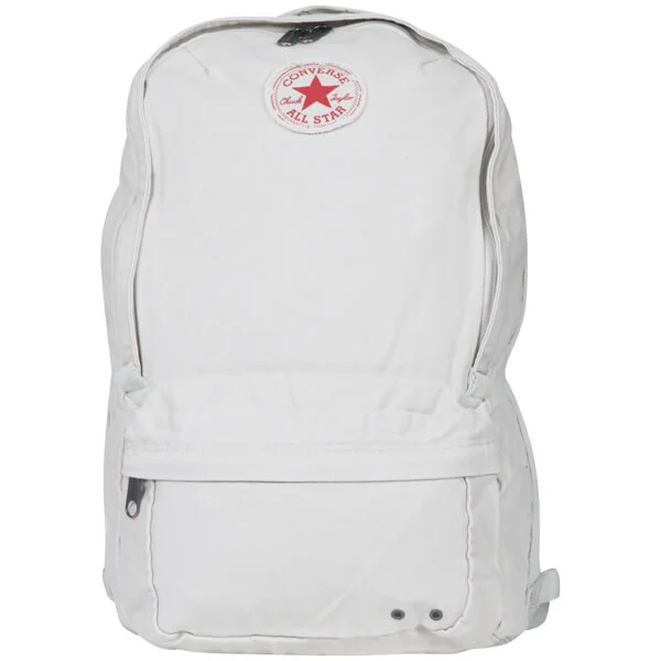 Converse Back To It Canvas Backpack in silver birch colour Image 1