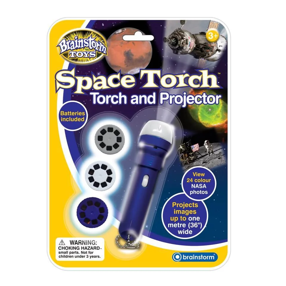 Brainstorm Toys Space Torch and Projector Image 1