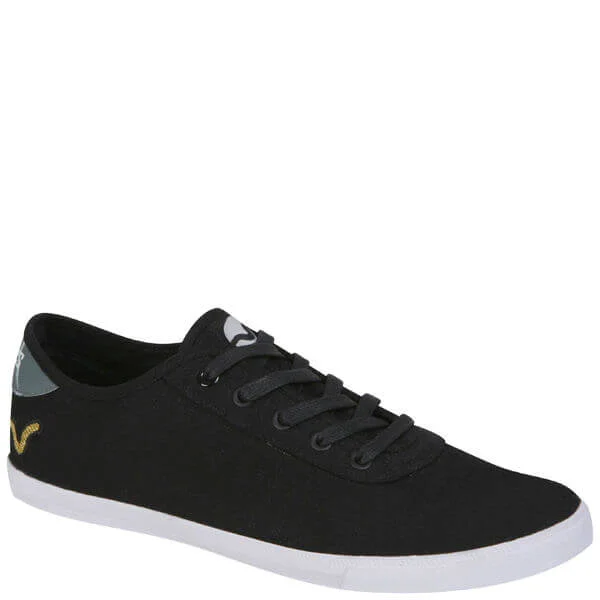 Voi Jeans Men's Senator Pumps - Black/Grey/White - 7 - Black/Grey/White Image 1