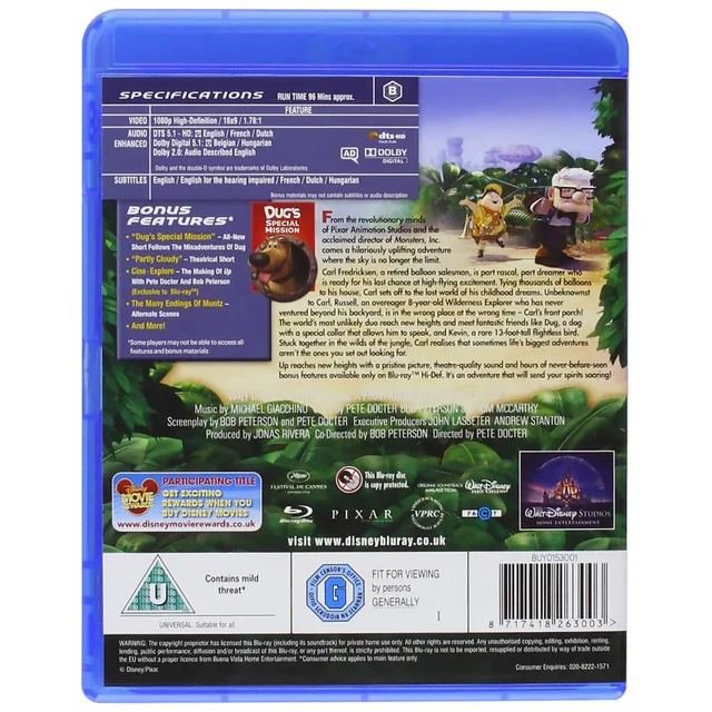 Up (Single Disc)