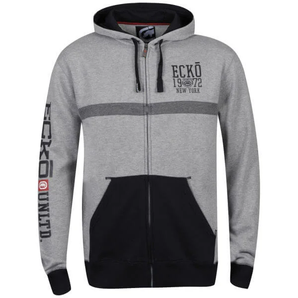 Ecko Men's Dodworth Hoody - Grey - S - Grey Image 1
