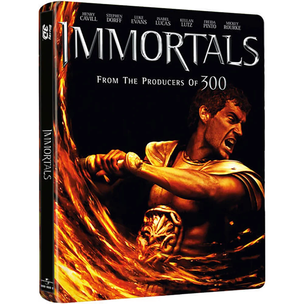 Immortals 3D - Steelbook (Includes 3D Blu-Ray, 2D Blu-Ray and Digital Copy) Image 1