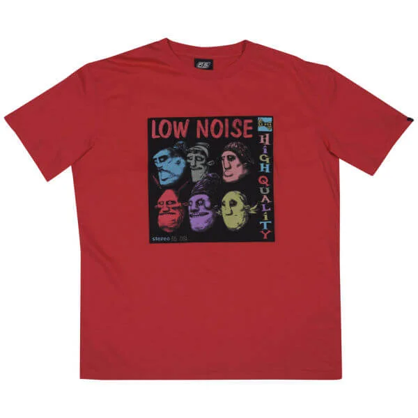 55DSL Men's Low Noise High Quality Graphic T-Shirt - Red - XXL Image 1
