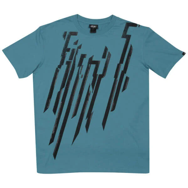 55DSL Men's Storm Graphic T-Shirt - Turquoise - XXL - Turquoise Image 1