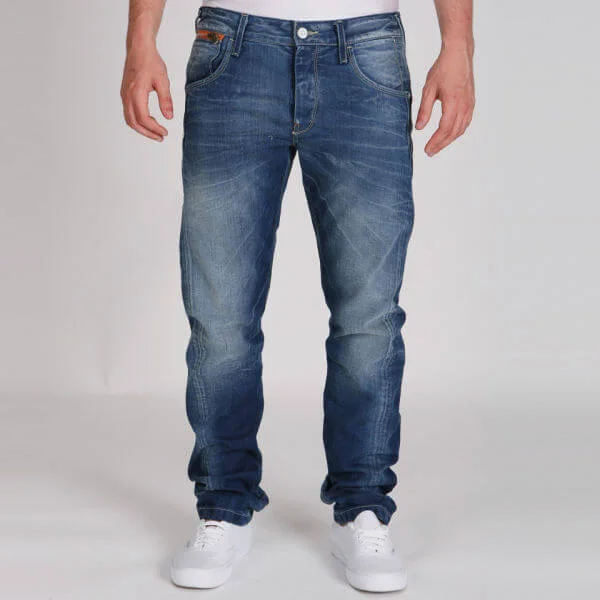 Jack & Jones Men's Nick Lab Dirty Age Jeans - Indigo - 30/30 - Indigo Image 1