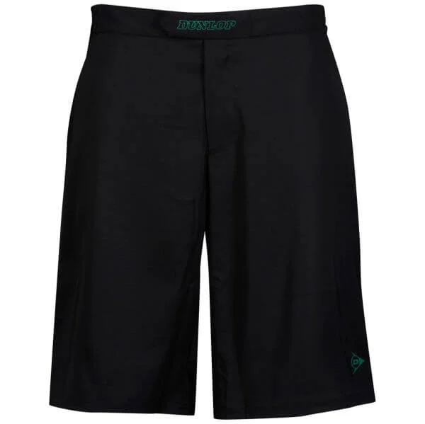 Dunlop Men's Player Tech Shorts - Black/Green - S - Black/Green Image 1