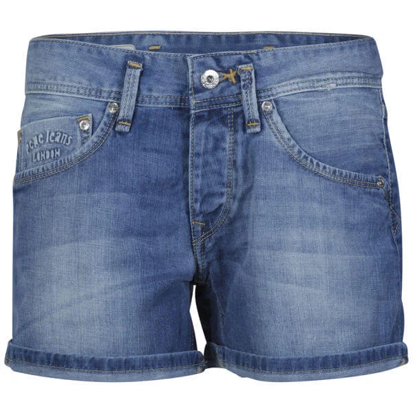 Pepe Women's Judo Denim Shorts - Blue Wash - 26 - Blue Wash Image 1