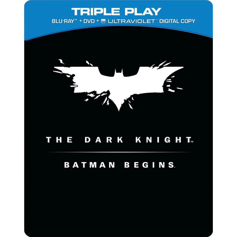 Batman Begins / The Dark Knight - Limited Numbered Steelbook Edition Image 1