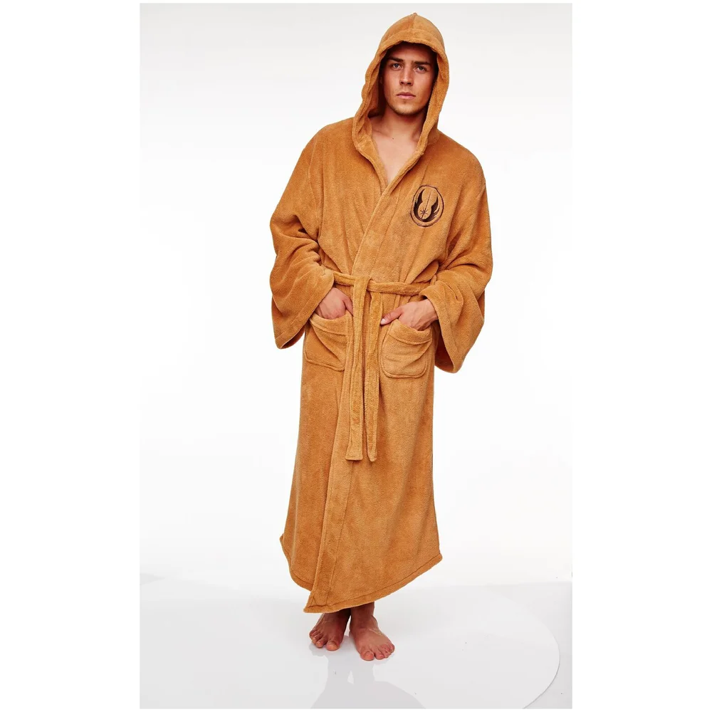 Star Wars Jedi Adult Fleece Bathrobe (One Size) Image 1